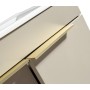Sora Handle - Brushed Brass