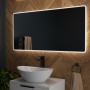 Molly LED Touch Mirror with Demist, Wireless Speaker & Shaver Point 1200x600mm
