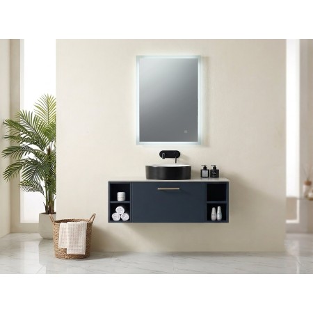 Noah LED Edge Touch Mirror with Demist 500x700x45mm
