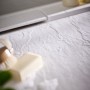Slate Shower Tray Drain Matte White