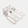 Slate Shower Tray Drain Matte White