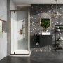 S6 Brushed Brass Side Panel 900mm
