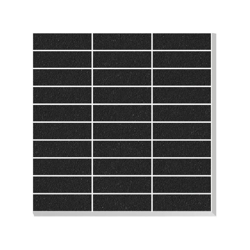 MATT SUPER BLACK MOSAICS 30X30CM