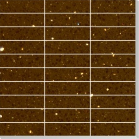 Brown  Mirror Fleck Quartz Mosaics 