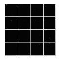 Speckled Super Black Polished Mosica 7.5x7.5