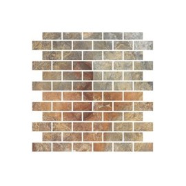 (112S) Slate Mosaic Brick 30X30 Slate Mosaic 30X30