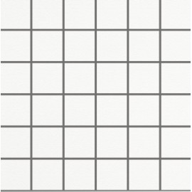 (109M) Matt Super White Large Square Mosaic Matt Super White Large Square Mosaic