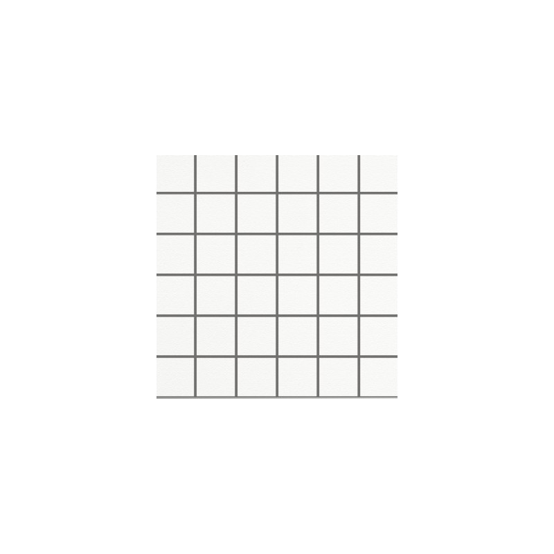 Matt Super White Large Square Mosaic
