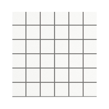 Matt Super White Large Square Mosaic