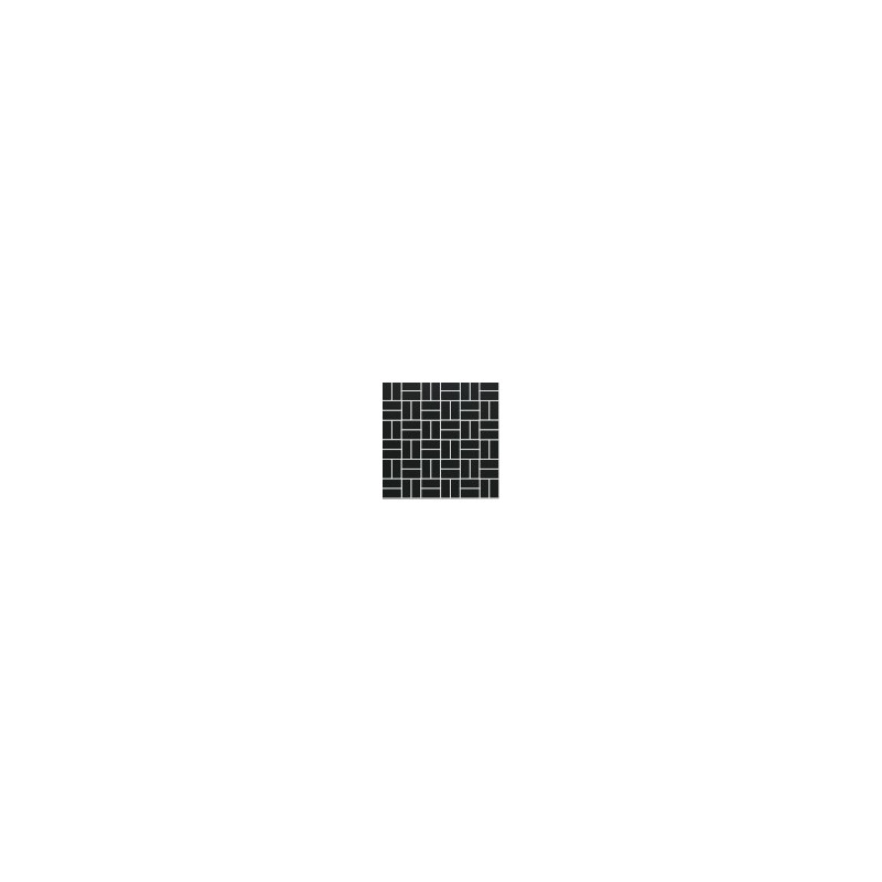 MATT SUPER BLACK MOSAICS 30X30 T
