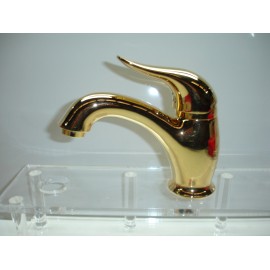 (ART:AT550) Antica Single Lever Wash Basin Mixer with Auto Waste (Oro)