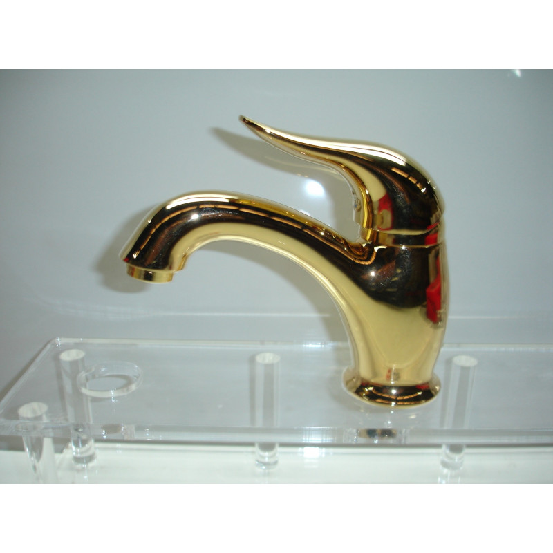 (ART:AT550) Antica Single Lever Wash Basin Mixer with Auto Waste (Oro)