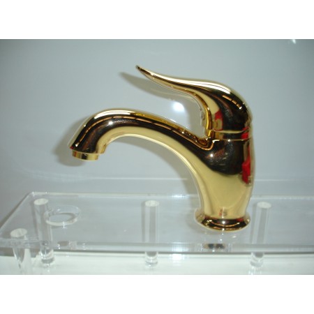 (ART:AT550) Antica Single Lever Wash Basin Mixer with Auto Waste (Oro)