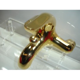(ART105-G) Antica External Single Lever bath Mixer with automatic diverter,duplex and shower Gold