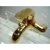 (ART105-G) Antica External Single Lever bath Mixer with automatic diverter,duplex and shower Gold