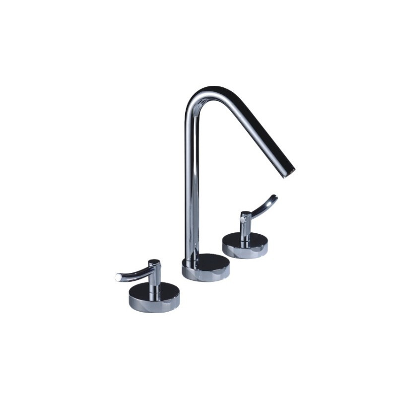 MONTREUX STB517 3 Hole Basin Mixer With Clicker Waste