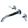 LUTRY STB519 Basin Mixer With Clicker Waste