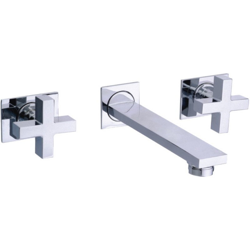 AVEGNO STB581 3 Hole Basin Mixer With Clicker Waste