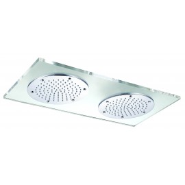 STSH668 - LED (light) Rectangular Double Shower Head 600x300mm STSH668 - LED (light) Rectangular Double Shower Head 600x300mm