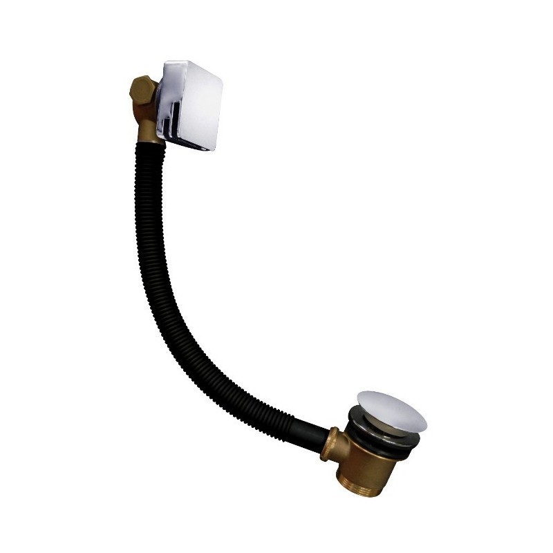 STW608 Square Bath Pop Up Waste & Overflow Laporsa