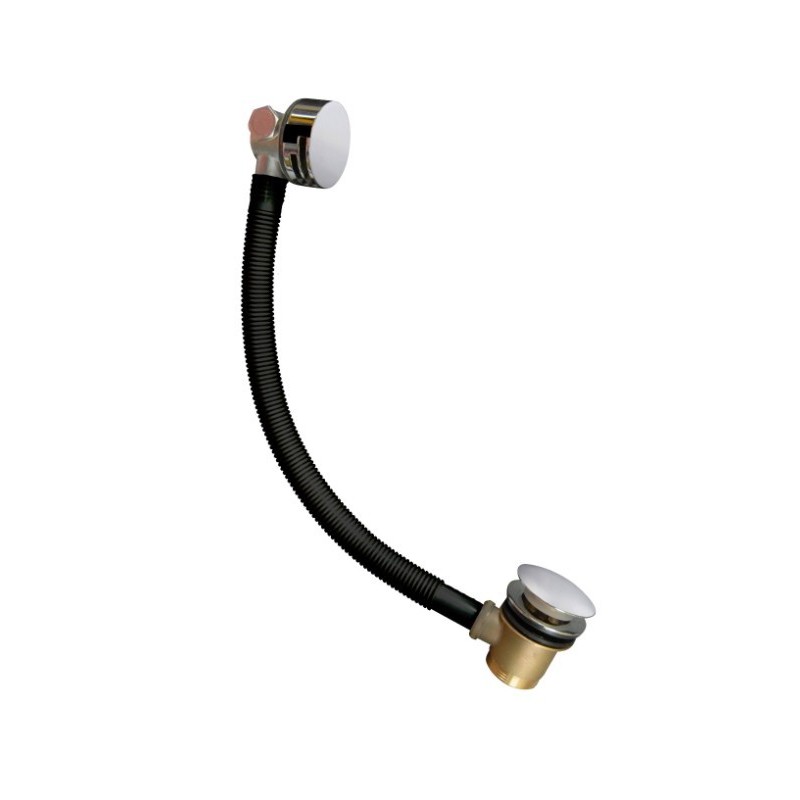 STW609 Round Bath Pop Up Waste & Overflow/Filler Laporsa