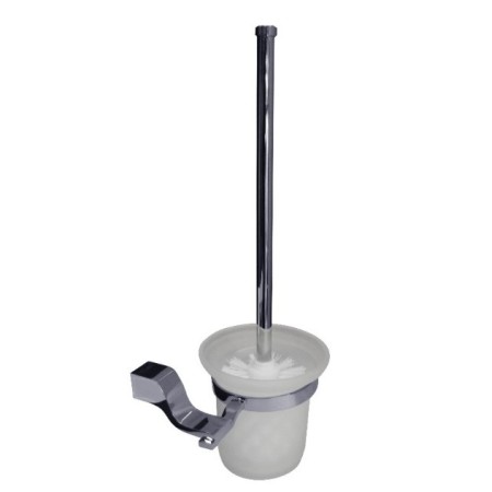 BASEL STA342 Frosted Toilet Brush Holder