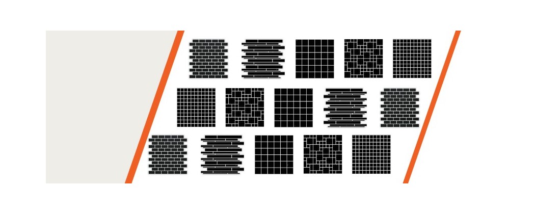 Random Cut Mosaic Tiles | Mixed Format | Laporsa