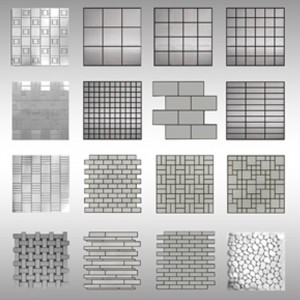 Brushed Stainless Steel Mosaics