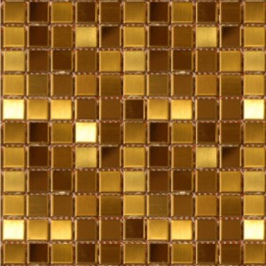 Gold Stainless Steel Mosaics