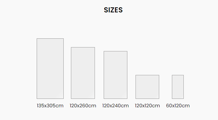 Sizes